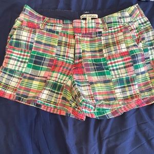 Plaid women’s shorts